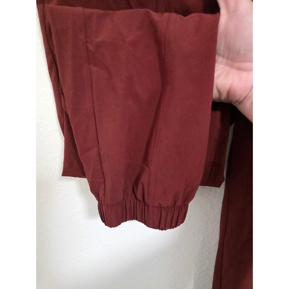 All in Motion Womens Maroon Active Light Mid-Rise Jogger Pants Size M NWT - Picture 2 of 5